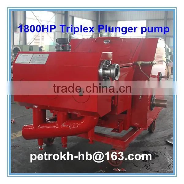 High Pressure Triplex Plunger Pump(1800HP)