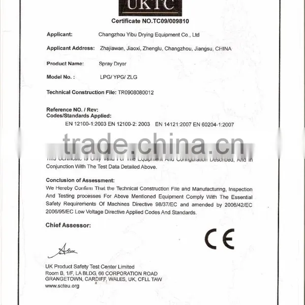 Spray Dryer for Papain (spray Dryer) photo-2