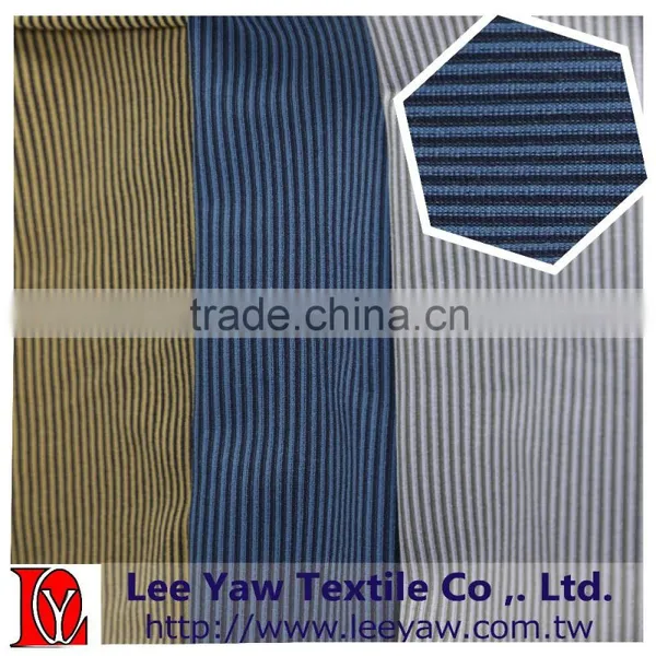 92% Nylon 66 Full Dull Tactel 8% Spandex Yarn Dyed Stripe Jersey Fabric With UV-cut Softer for Garment photo-5