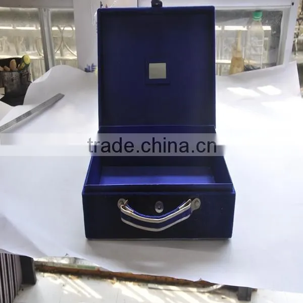 Custom Wooden Storage Jewelry Velvet Box,packaging Box for Wholesale photo-2