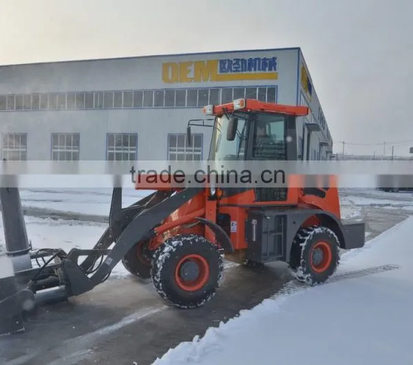 Chinese Wheelloader Compact Hydrostatic Wheel Loader,mini Dumper 1ton photo-4