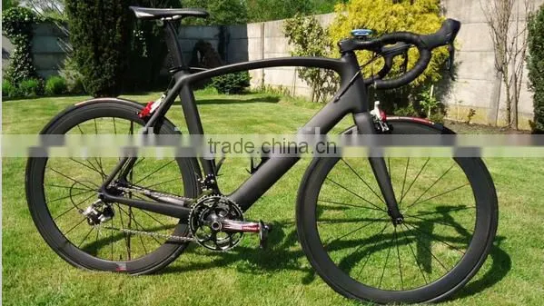 T800 Carbon Fiber Complete Road Bike,22 Speed Specialize Carbon Road Bicycle With 6800 Groupset +50mm Carbon Road Wheelset