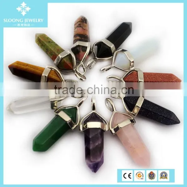 Wholesale Fashion Silve Foreign Trade Natural Stone Jewelry Pendant photo-6