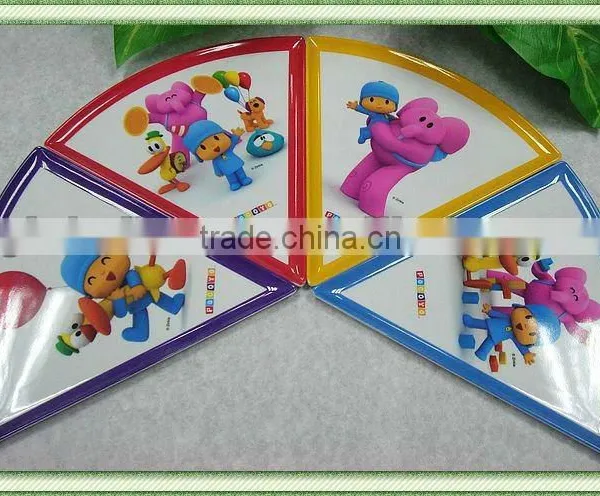 10" Food Grade Divided Melamine Pizza Plate