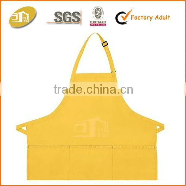 Three Pouch Pocket Cotton Restaurant Apron photo-5
