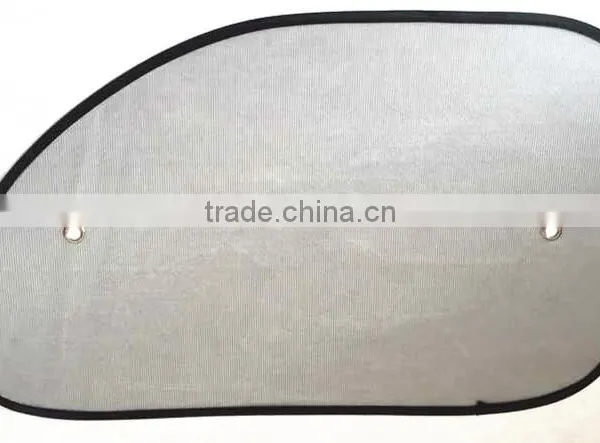 Cheap Promotion Gift Car Side Sunshade Black Mesh