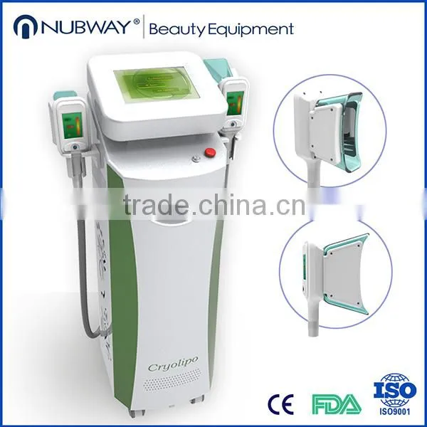 500W Double Handle Work At The Same Time Cryolipolysis Slimming Machine Nubway C122 Skin Tightening photo-3