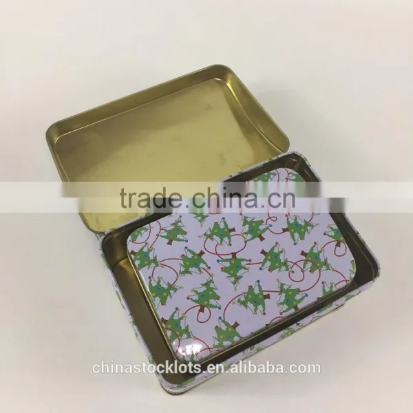 2017 Wholesale New Design Mini Tin Storage Box Metal 2pc Set photo-5