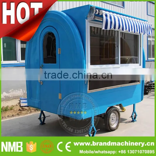 Outdoor Churros Carrying Cart, Camp Kitchen Trailer, Bubble Tea Cart