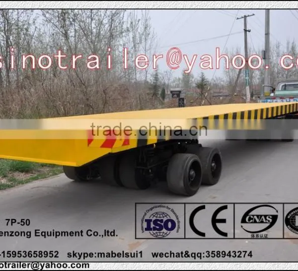 Plat Skeleton 40ft Container Trailer photo-5