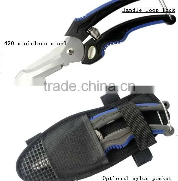 Nylon Line Brush Cutter Diving Scissors Cutting Blade photo-4