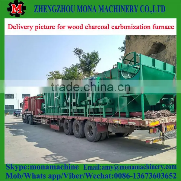 Good Quality Continuous Wood Sawdust Carbonization Furnace for Sale photo-6