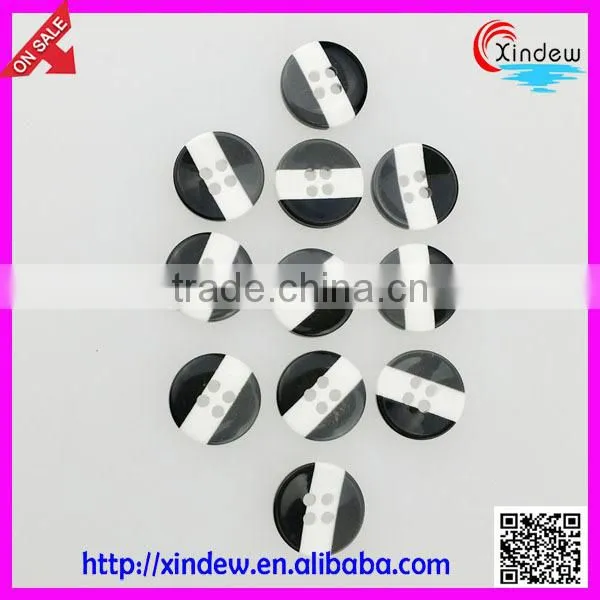 Black Striped Shirt Button for Men Wholesale photo-4