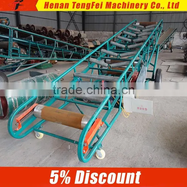 High Efficiency Fertilizer Grain Hopper Belt Conveyor Price photo-2