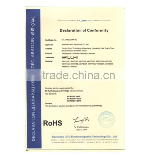 2015 Super Quality Plug & Play Digital Electric Remote Intelligent Temperature Controller With CE RoSH photo-5
