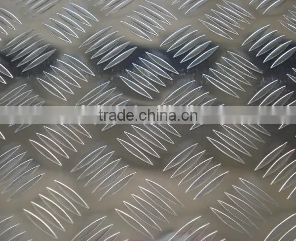 5754 H14 Anti-slip Embossed Diamond Aluminum Plate photo-2
