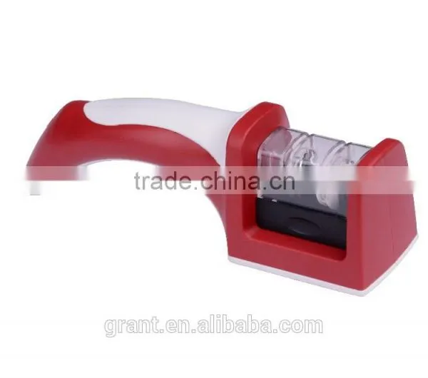 wo Stages (Diamond & Ceramic) Kitchen Knife Sharpener ,Sharpening Stone Household Knife Sharpener photo-4