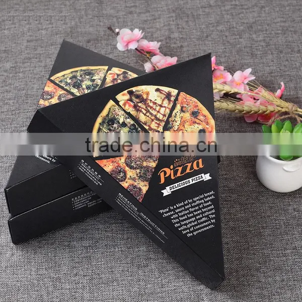 Surprised Personalized Recyclable Cheap Triangle Pizza Box photo-4