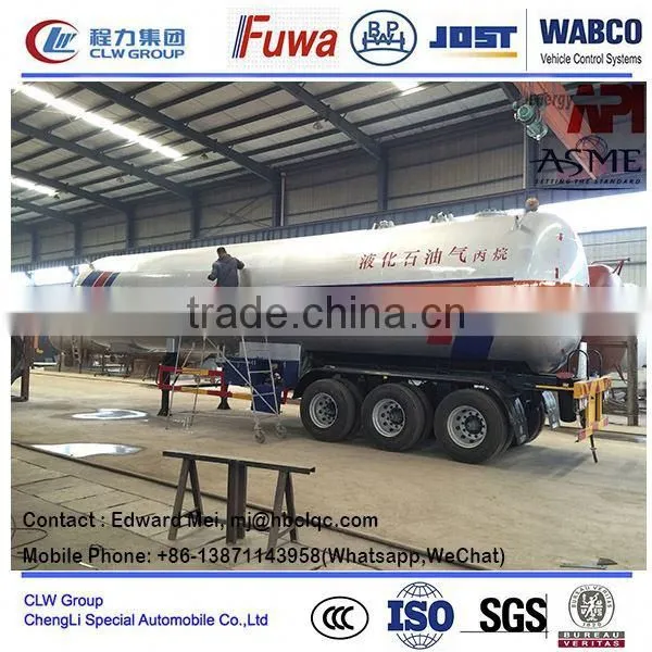 Semi Trailer Lpg Tanker Fuel Oil photo-5