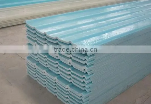 Corrugated/plat Fiberglass Reinforced Plastic Roofing Sheet photo-3
