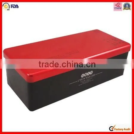 Rectangular Tin Box With Hinges photo-6