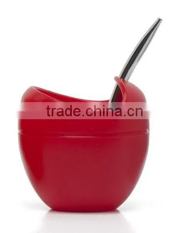 Silicone Yerba Mate Gourd,Silicone Yerba Mate Cup With Bombilla Straw photo-4