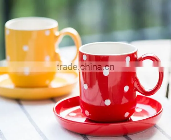 80ml/150ml/280ml Tableware Coffe&tea Cups and Plate Set photo-4