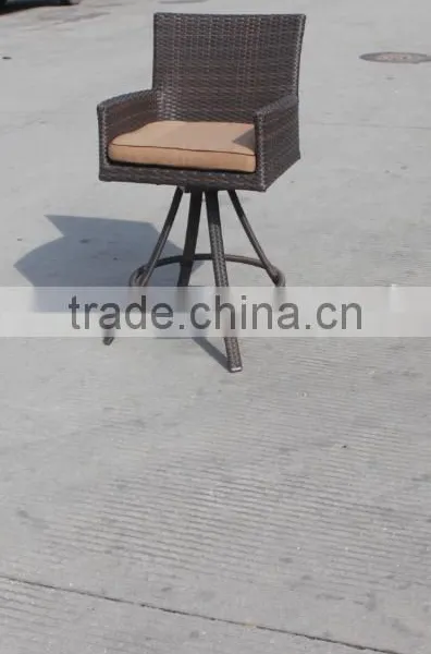 Outdoor Bar Furniture Revolve Bar Chair Rattan Bar Stool photo-5