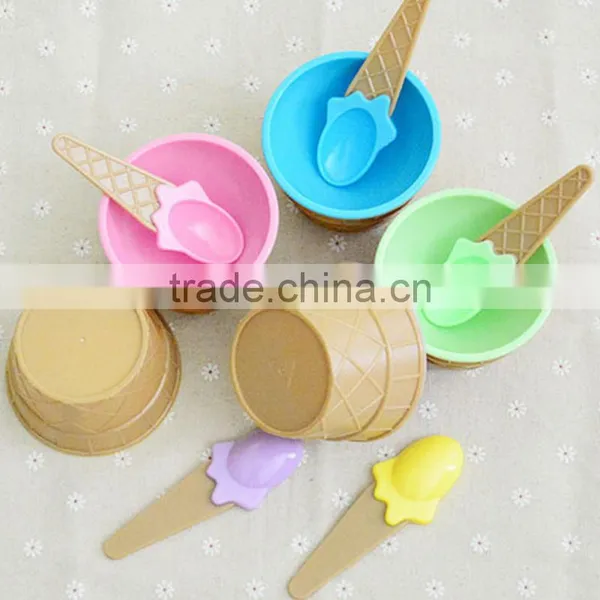 BSCI Factory Food Grade Plastic Ice Cream Serving Bowl,Round Ice Cream Bowl photo-5