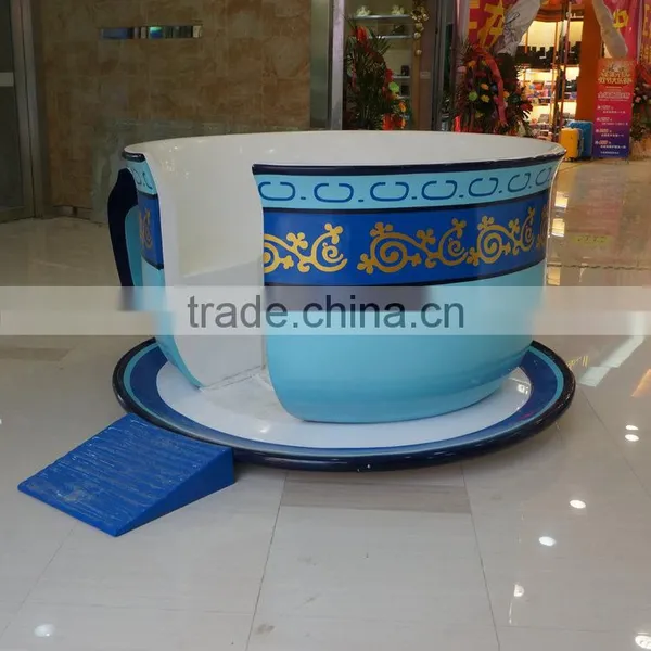 Large Fiberglass Coffee Cup Chair photo-3