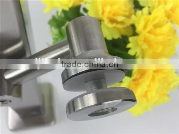 Stainless Steel Square Glass Balustrade/Flat End Balustrade For Glass photo-5