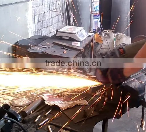 4.5" (115x6x22.2mm) Depressed Center Resin Bonded Reinforced Grinding Wheel For Metal photo-6