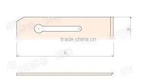 Bohai Brand Tools Classic Craft Non-sparking Plane's Blade(175*43) photo-2