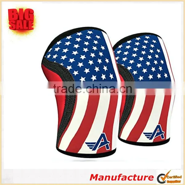 2017 Latest Design! 7mm Neoprene Knee Sleeve Sports Support photo-4