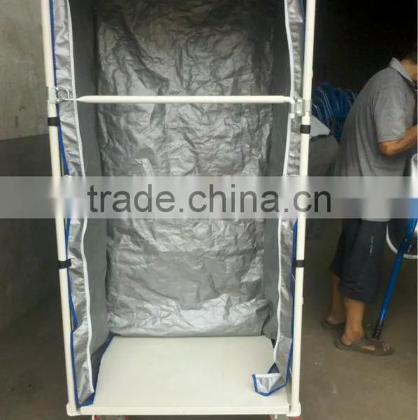 Wholesale Korea Folding Storage Steel Heavy Duty Roll Container With Caster RC-01 photo-2