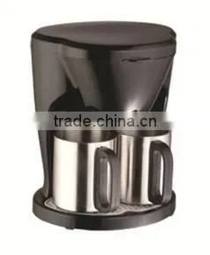 Mini Home Automatic Coffee Maker With Single Cup Stainless Steel photo-2