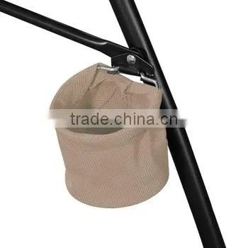 Outdoor Use Convenient Lounge Round Cupholder Cup Chair photo-5