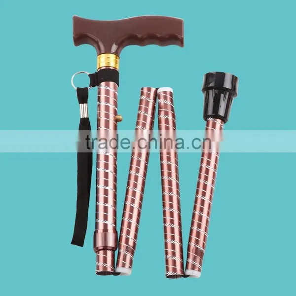 Engraving Walking Stick Folding Walking Stick photo-2