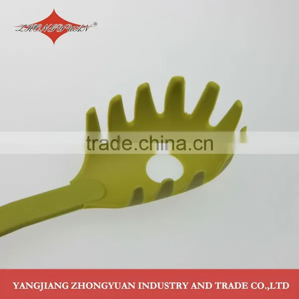 Promotional Nylon Spaghetti Spoon Kitchen Utensils With Plastic Handle photo-3