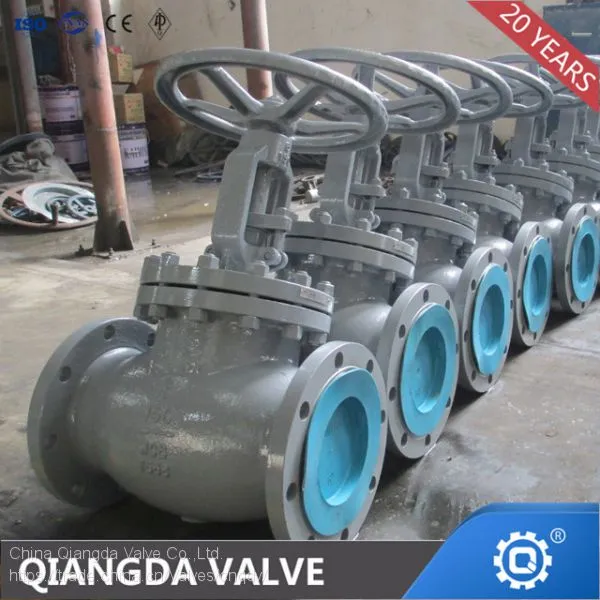 ANSI WCB A216 150LB 300LB 600LB Flanged End Globe Valve photo-2