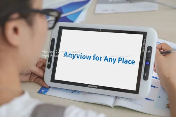 Pangoo 10HD Handheld Electronic Video Magnifier Reading Aidsfor Low Vision photo-5