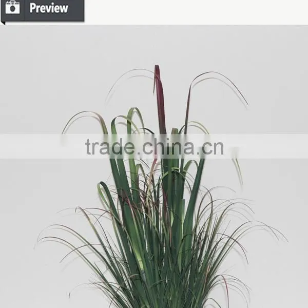 Artificial Potted Grass Onion Grass for Indoor Decoration Artifiical Grass Plants photo-2