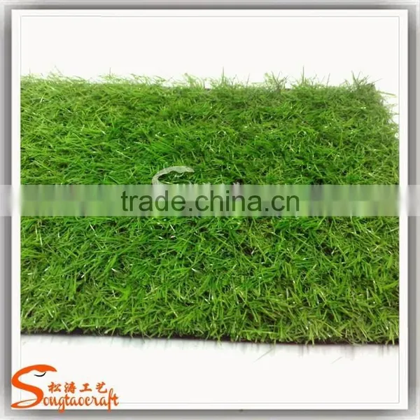 Encryption Artificial Grass Fabric Fake Plastic Artificial Grass Decoration Crafts Wholesale Garden Artificial Grass photo-3