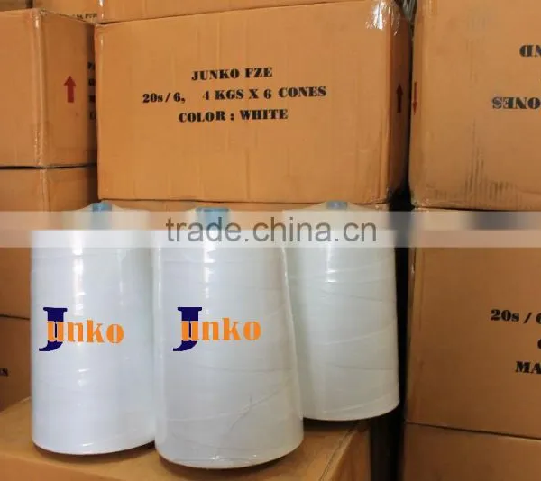 20s/6 100% Polyester Bag Closing Thread 4 KG