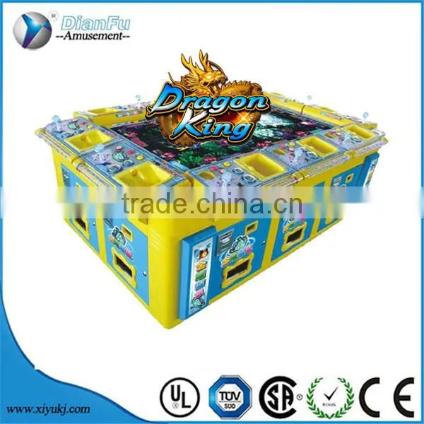 Dianfu Amusement Hot Sell Dragon King Fishing Game Arcade 55 Inch Screen 8-player Ocean Monster Fish Hunter Game Machine photo-4