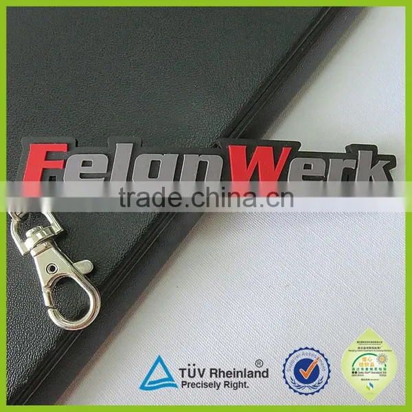 Promotional Keychain Souvenir 2016 Custom Rubber Keyring With Custom Logo photo-5