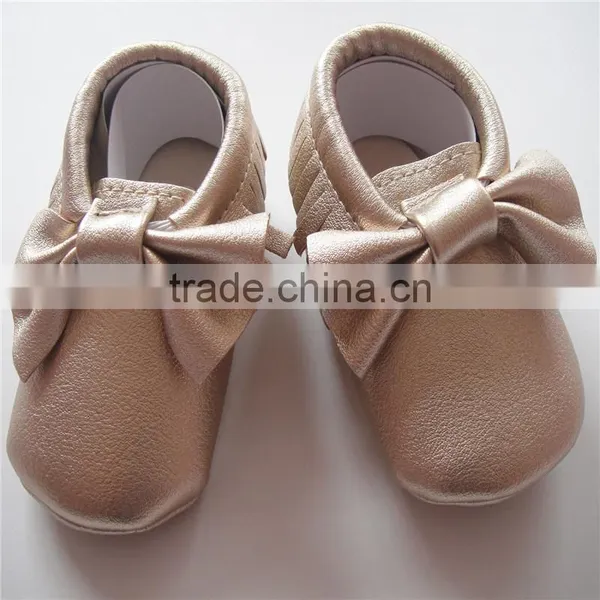 New Style Comfortable Baby PU Leather Shoes photo-5