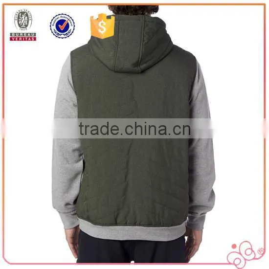 2016 New Style Heavy Fleece Nylon Jacket Hoodie Men photo-2