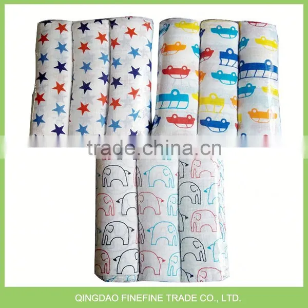 100% Cotton Super Soft Gift Receiver Baby Blanket photo-5