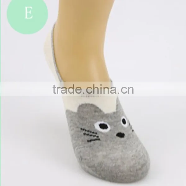 High Quality Female Animal Cat 6 Colors Cat Cartoon Socks Women Cotton Floor Length Sock for Lady Girl photo-5
